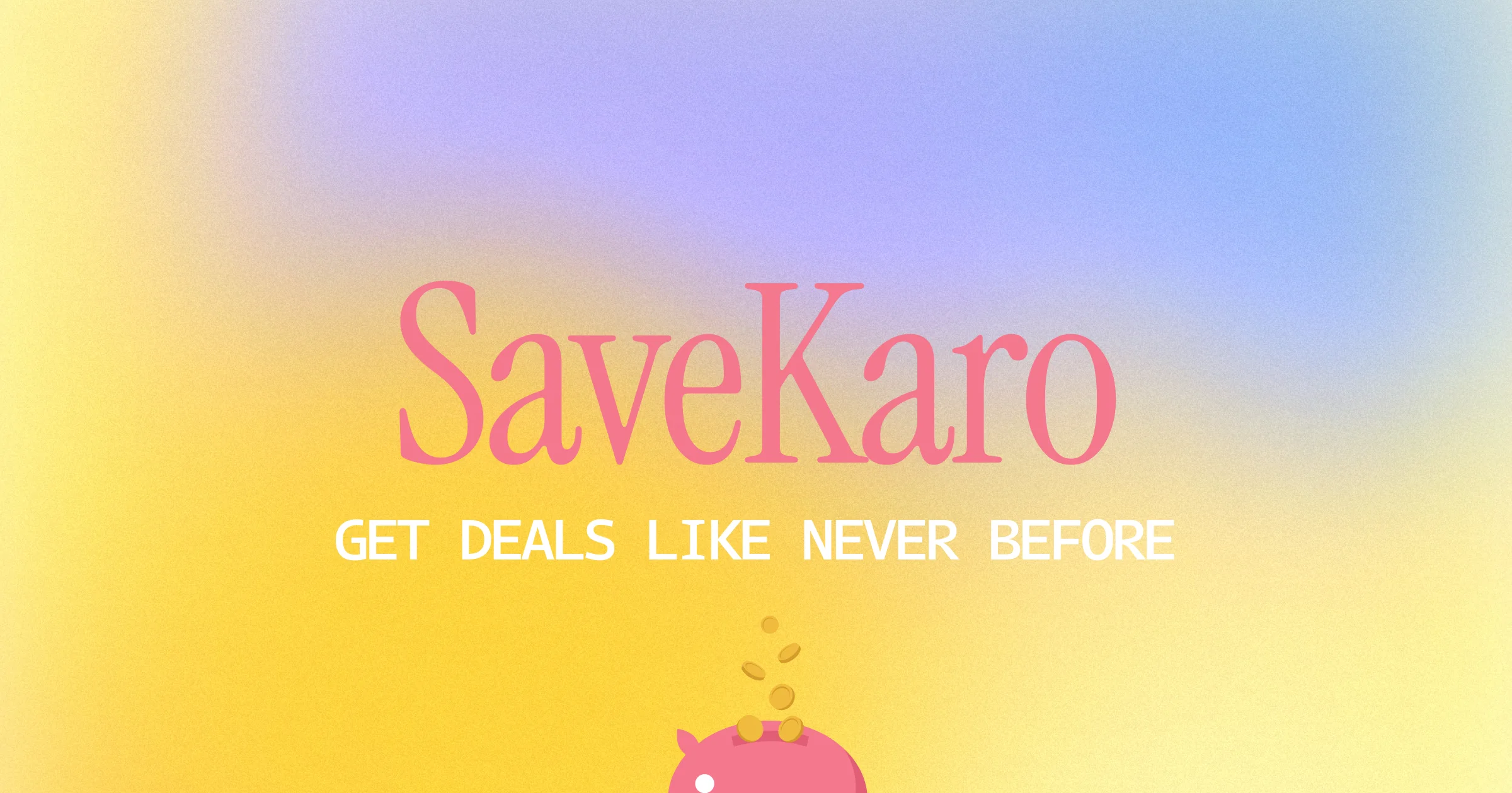SaveKaro deal aggregation product interface
